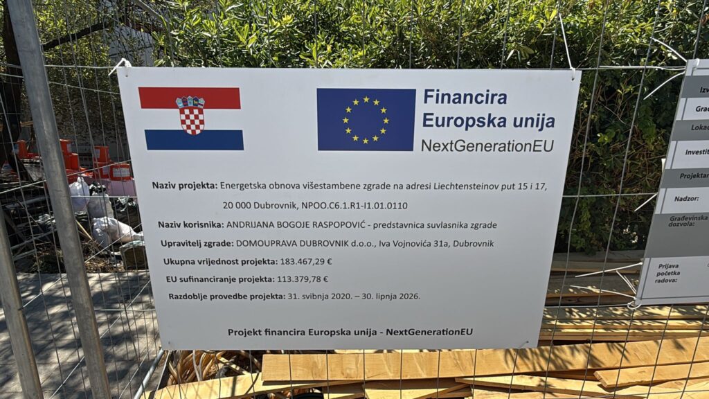 Energetska obnova stambenih zgrada Dalmacija